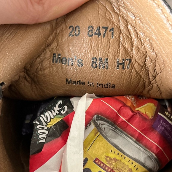 Johnston & Murphy Cresswell Venetian Sheepskin Leather Loafers size 8M - Picture 7 of 14